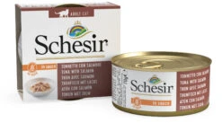Schesir Pack 14 Atun Con Salmon En Salsa Natural Para Su Mascota -Animalear Ventas atun con salmon en salsa natural para su mascota 3