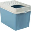 ROTHO Bandeja Gatos Berty Pro Acceso Superior Azul Cielo/Blanco 2 ROTHO Bandeja Gatos Berty Pro Acceso Superior Azul Cielo/Blanco -Animalear Ventas bandeja gatos berty pro acceso superior azul cielo blanco 1
