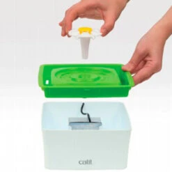Catit Bebedero Fuente Flower Mini -Animalear Ventas bebedero fuente catit flower mini
