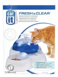 Catit Bebedero Fuente Con Comedero