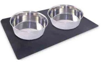 Black Set 2 Comederos + Base De 20+20 Cm 4 Black Set 2 Comederos + Base De 20+20 Cm - Imagen 2