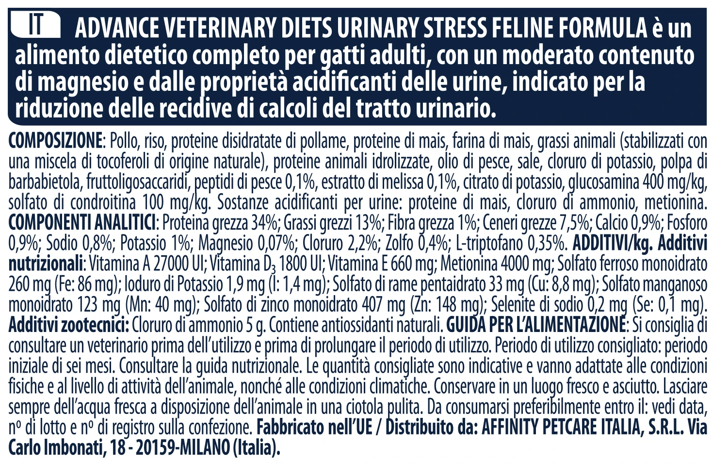Advance Cat Urinary Stress 12 Advance Cat Urinary Stress - Imagen 10