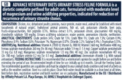 Advance Cat Urinary Stress 22 Advance Cat Urinary Stress -Animalear Ventas cat urinary stress 9