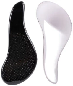 Cepillo Desenredante Detangler Chrome Plateado