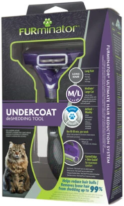 FURMINATOR Cepillo Para Gatos Medianos Y Grandes De Pelo Largo 17 FURMINATOR Cepillo Para Gatos Medianos Y Grandes De Pelo Largo -Animalear Ventas cepillo para gatos medianos grandes de pelo corto 7