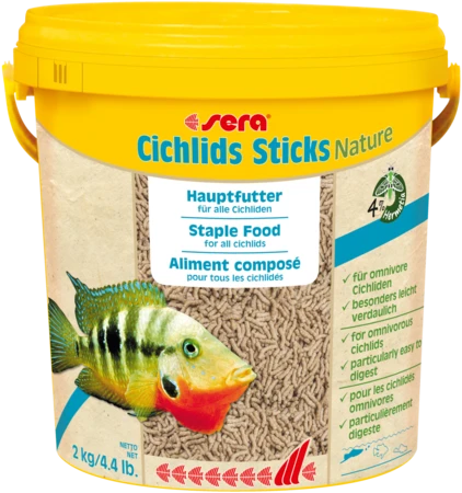 Sera Cichlids Sticks Nature 5 Sera Cichlids Sticks Nature - Imagen 3