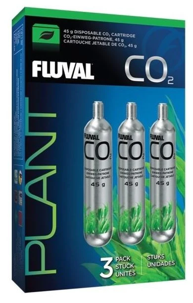 FLUVAL Co2 Cartucho Desechable 45G 3Piezas 3 FLUVAL Co2 Cartucho Desechable 45G 3Piezas