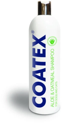 Coatex Champú De Aloe Y Avena Para Pieles Sensibles En Perros Y Gatos