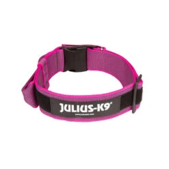 Julius K9 Collar Color & Gray IDC Con Asa Rosa 7 Julius K9 Collar Color & Gray IDC Con Asa Rosa -Animalear Ventas collar con mango jk9 rosa 62dfd52d21ce1