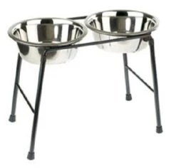 Comedero Alto Doble 1600 ML