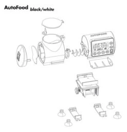 JBL Comedero Automatico Blanco 9 JBL Comedero Automatico Blanco -Animalear Ventas comedero automatico blanco 4