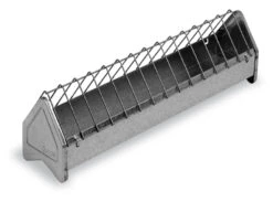 Gaun Pack 4 Comedero Pollitos Metálico Rejilla Estrecha