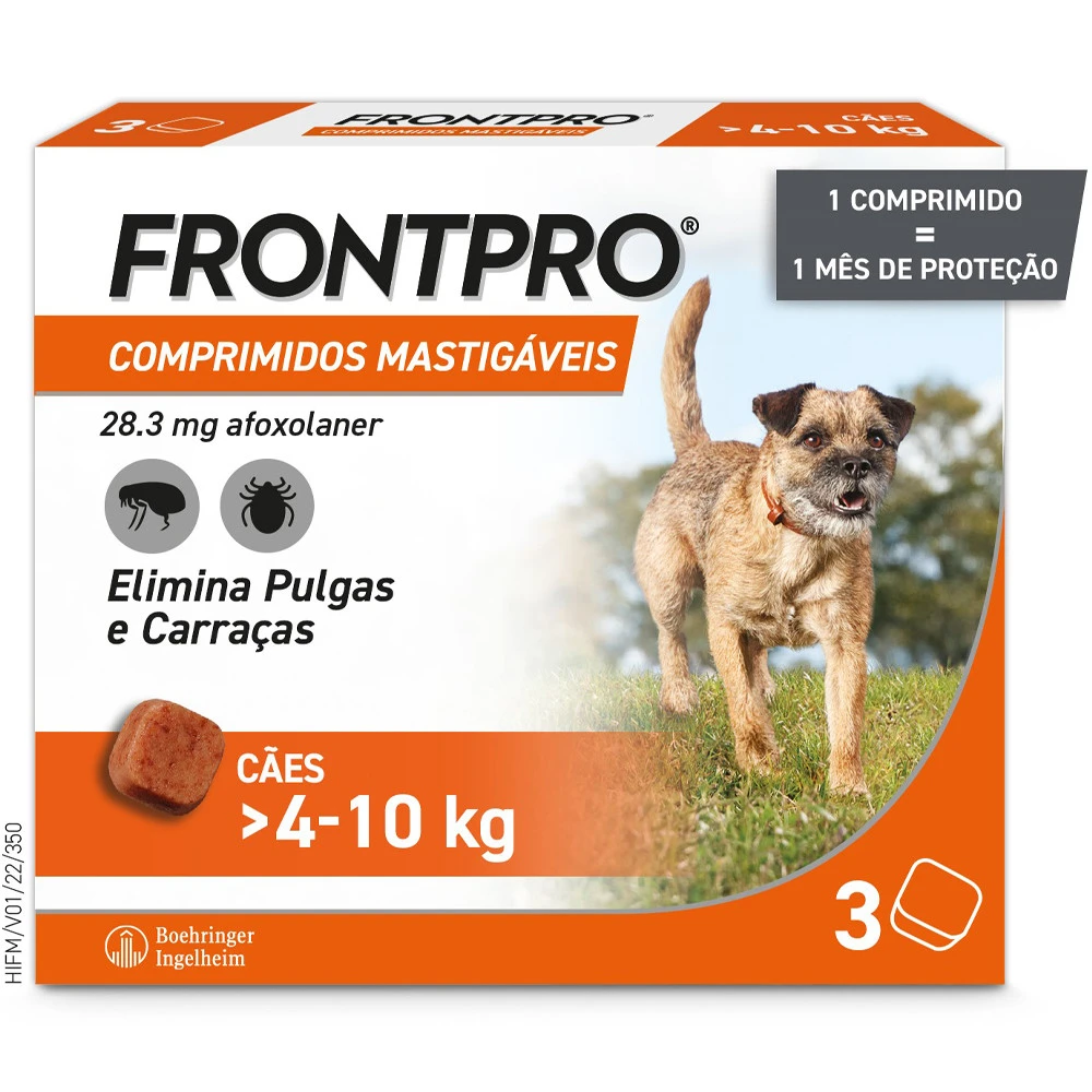 Comprimidos Masticables Antisitarios Perros De 4 A 10 Kg (28 Mg) 4 Comprimidos Masticables Antisitarios Perros De 4 A 10 Kg (28 Mg) - Imagen 2