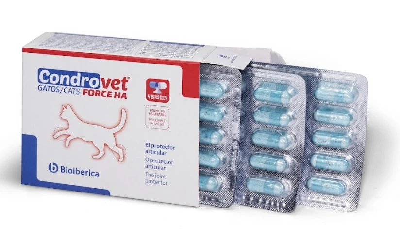 Condrovet Force HA Gatos Condroprotector Articular 3 Condrovet Force HA Gatos Condroprotector Articular
