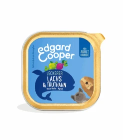 Edgard & Cooper Pack 11 Adult Tarrina Sin Cereales Con Salmón Y Trucha