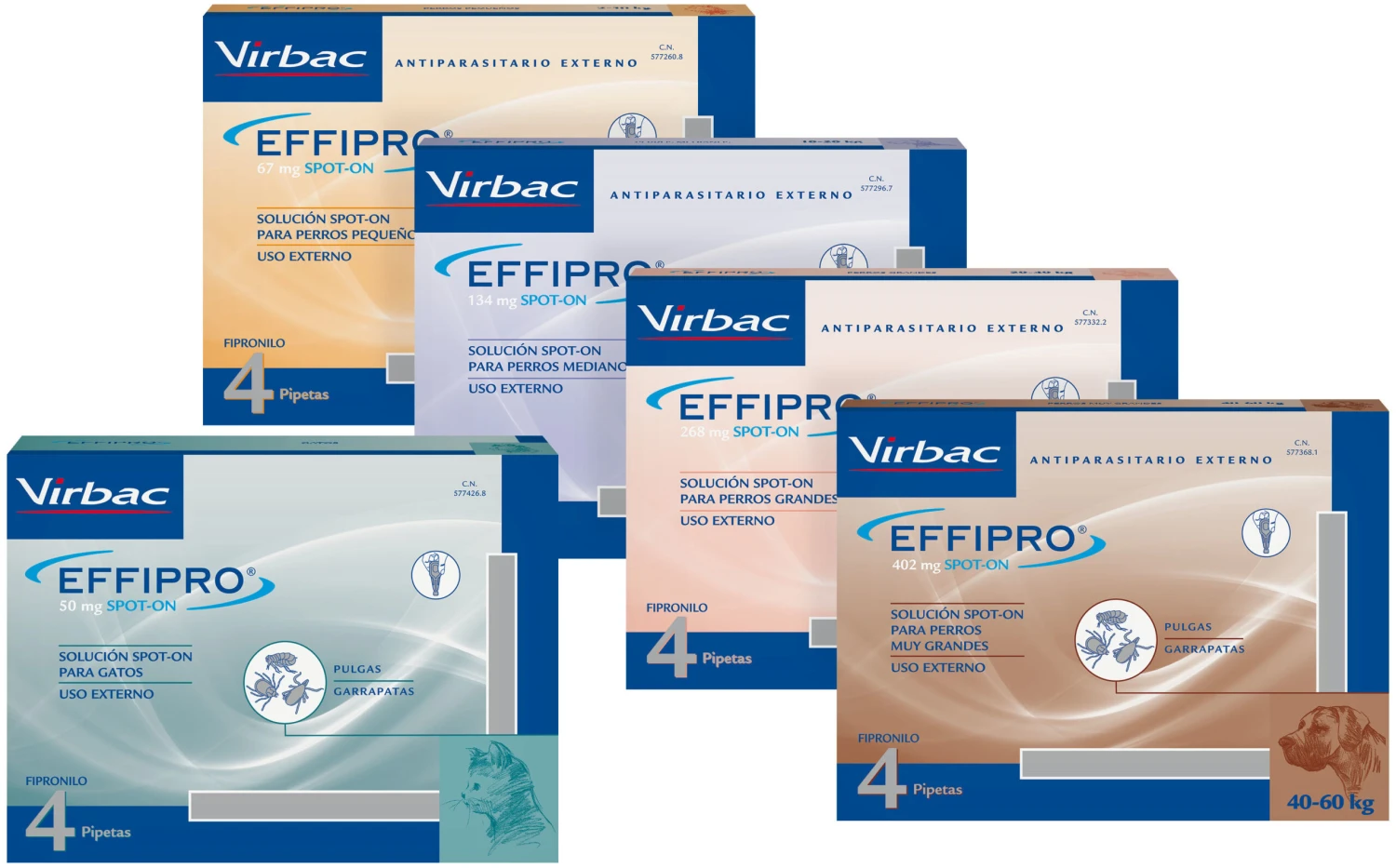 Virbac Pipetas Effipro Spot On Antiparasitario Para Gatos (50 Mg) 7 Virbac Pipetas Effipro Spot On Antiparasitario Para Gatos (50 Mg) - Imagen 5