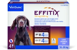 Virbac Pipetas Effitix Spot On Antiparasitario Para Perros De 10 A 20 Kg (134mg/1200mg) -Animalear Ventas effitix spot on antiparasitario mosquitos para perros de 10 a 20 kg 1