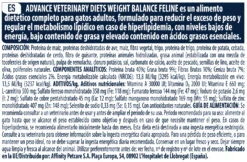 Advance Feline VD Obesity Management -Animalear Ventas feline vd obesity management 6 5