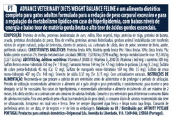 Advance Feline VD Obesity Management -Animalear Ventas feline vd obesity management 7 6