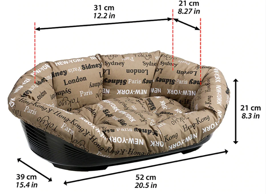 FERPLAST Cuna + Cojín Sofá Love 4 FERPLAST Cuna + Cojín Sofá Love - Imagen 2