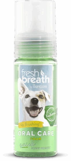 Tropiclean Mint Foam Espuma Bucal -Animalear Ventas fresh breath espuma de menta 133 ml 1
