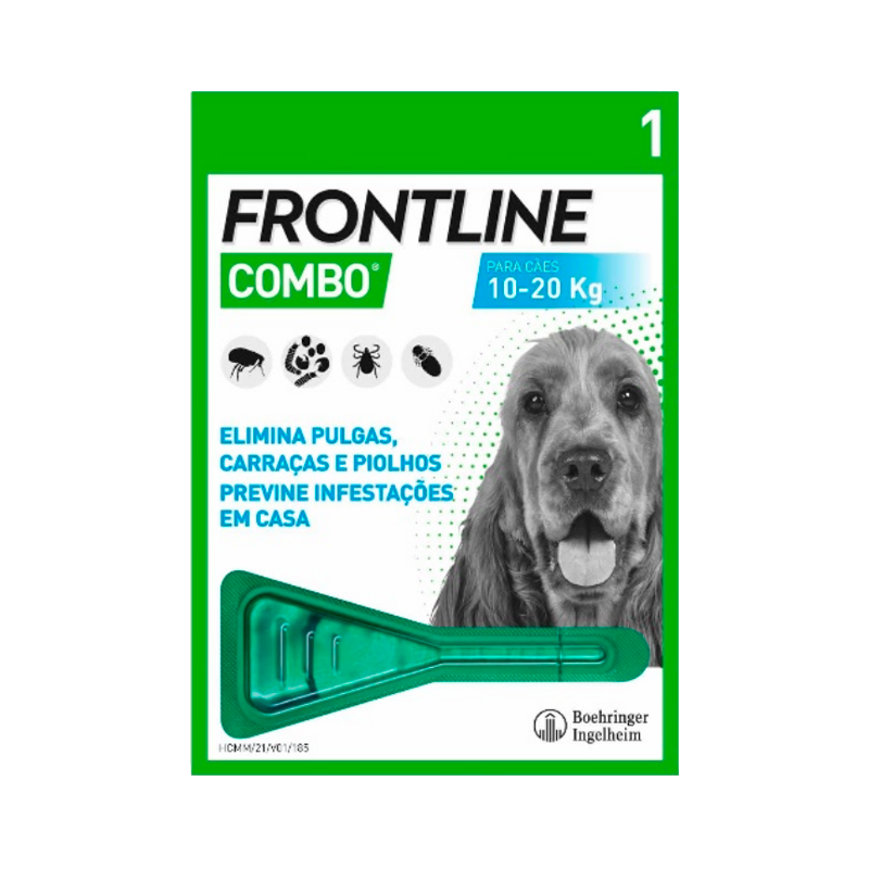 Frontline Pipetas Combo Spot-On Para Perros De 10-20 Kg 5 Frontline Pipetas Combo Spot-On Para Perros De 10-20 Kg - Imagen 3
