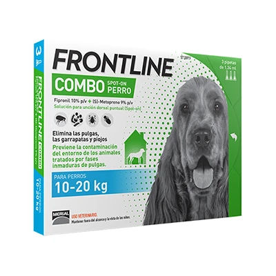 Frontline Pipetas Combo Spot-On Para Perros De 10-20 Kg 6 Frontline Pipetas Combo Spot-On Para Perros De 10-20 Kg - Imagen 4