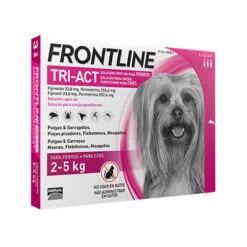 Frontline Pipetas Tri-Act Solució Spot-On Para Perros De 2-5 Kg -Animalear Ventas frontline tri act 2 5 kg