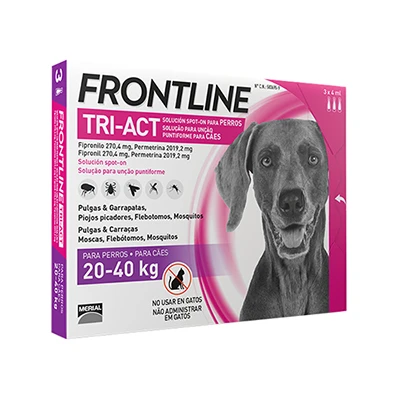 Frontline Pipetas Tri-Act Solución Spot-On Para Perros De 20-40 Kg 6 Frontline Pipetas Tri-Act Solución Spot-On Para Perros De 20-40 Kg - Imagen 4
