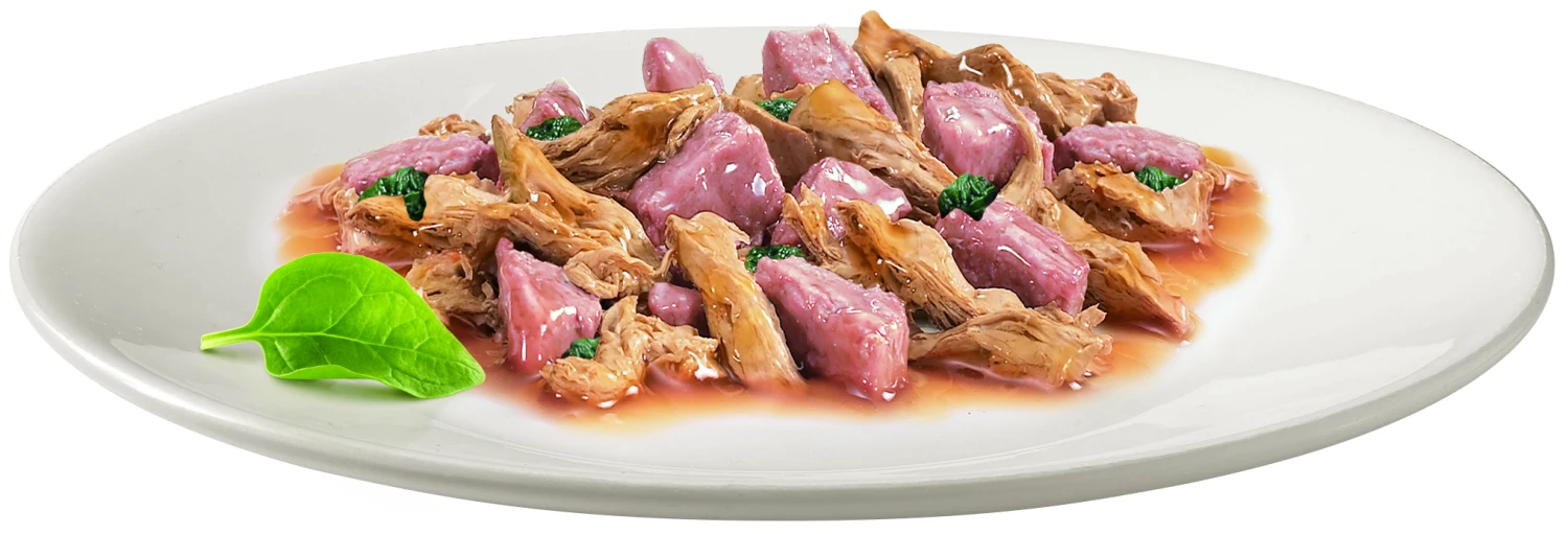 Gourmet Pack 24 Gold Doble Placer Con Pescado Del Océano Y Espinacas 5 Gourmet Pack 24 Gold Doble Placer Con Pescado Del Océano Y Espinacas - Imagen 3