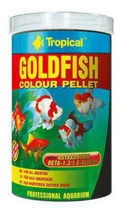 Tropical Goldfish Color Pellet Con Antioxidantes 1000 Ml