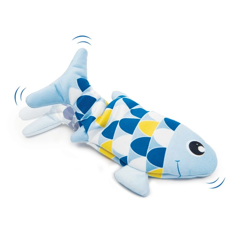 Catit Groovy Fish Azul 3 Catit Groovy Fish Azul