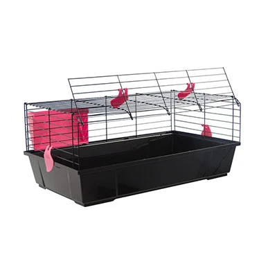 Voltrega Jaula Para Cobayas 523 Negra 4 Voltrega Jaula Para Cobayas 523 Negra - Imagen 2