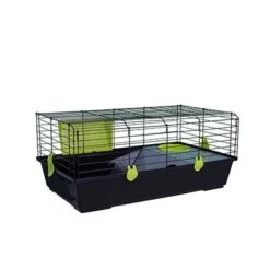 Voltrega Jaula Conejo 530 Negra -Animalear Ventas jaula conejo voltrega 530 negra verde