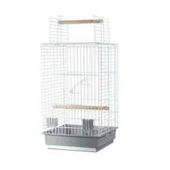 Voltrega Jaula Para Loros Blanca 835