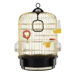 FERPLAST Jaula Para Canarios Regina Redonda
