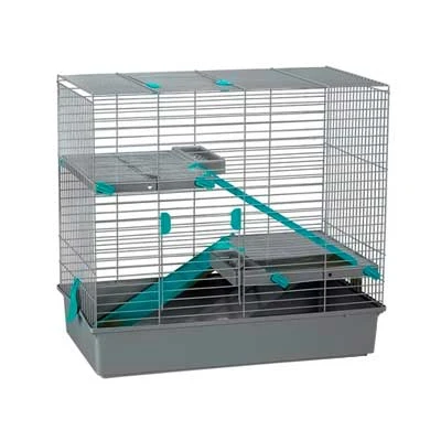 Voltrega Jaula Para Conejo Y Cobaya 974 Gris 3 Voltrega Jaula Para Conejo Y Cobaya 974 Gris