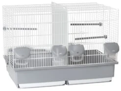 Voltrega Jaula Para Cria 320 Blanca -Animalear Ventas jaula para cria 320 blanca 2