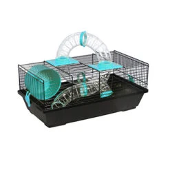 Voltrega Jaula Para Hamster Común 937 Negra -Animalear Ventas jaula para hamster voltrega 937 negra azul