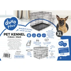 Jaula Metálica Plegable 2 Puertas -Animalear Ventas jaula para perro XL 652ff4389acbe