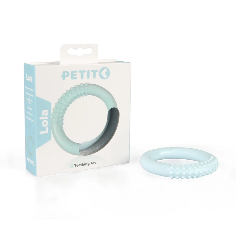 Juguete "Petit" Mordedor Lola Azul 5 Juguete "Petit" Mordedor Lola Azul - Imagen 3