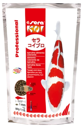 Sera Koi Professional Spirulina Alimento Colorante 3 Sera Koi Professional Spirulina Alimento Colorante