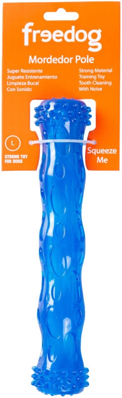 Mordedor Pole Azul Con Sonido