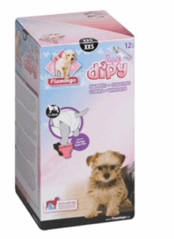 Flamingo Pañales Dipy Para Perros Muy Mayores O Cachorros Xl 12 Unidades -Animalear Ventas panales dipy para perros muy mayores o cachorros xl 12 unidades 6
