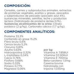 Hill's PD Feline C/d (Pescado Océano) -Animalear Ventas pd feline prescription diet cd multicare stress ocean fish dry ingredient 500 63bfe7f7412d4