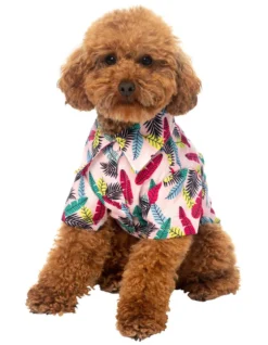 Fuzzyard Camiseta Hawaiana Ohana -Animalear Ventas perro camisa hawaiiana 6491b697bb19a