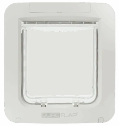 Puerta SureFlap Grande Con Microchip -Animalear Ventas pet door front straight on 628f3d22397ec