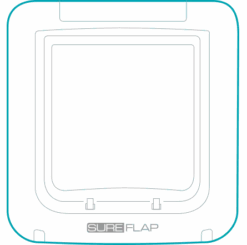 Puerta Para Mascotas Con Microchip SureFlap Connect -Animalear Ventas petdoor outer 62b9b78d5dcb5