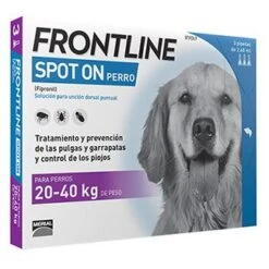 Frontline Spot On Para Perros (20 - 40 Kg) -Animalear Ventas pipetas spot raza grande 20 40 kg 1