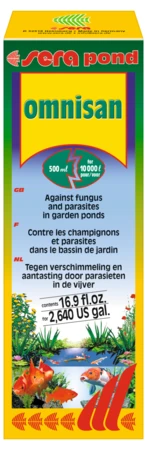 Sera Pond Omnisan F Acondicionador Estanque Contra Hongos Y Parásitos